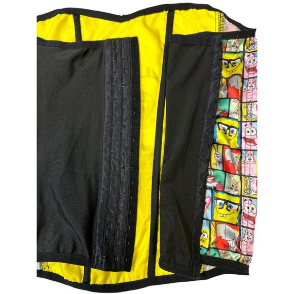 SpongeBob SquarePants Corset Bustier Halloween Costume Cosplay Adult NWT - Picture 9 of 9